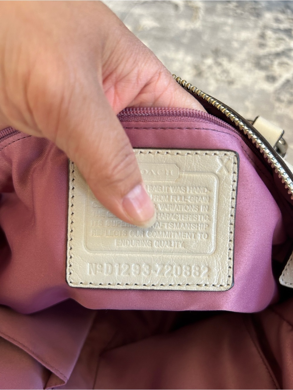 Coach Studded Leather Satchel Bag - Picture 13 of 14